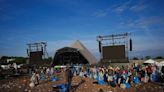 Glastonbury: Clean-up begins as thousands of campers leave Worthy Farm