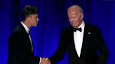 President Biden and Colin Jost’s Best Jokes From the White House Correspondents’ Dinner