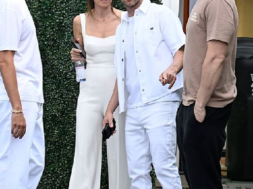 Olivia Dunne and Jake Paul attend Michael Rubin's White Party