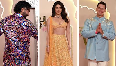 Kim Kardashian, Priyanka Chopra and More Guests in Vibrant Looks at Anant Ambani and Radhika Merchant’s Star-studded Wedding