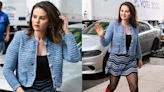 Selena Gomez Nods to the ’60s in Missoni Miniskirt While Filming ‘Only Murders in the Building’
