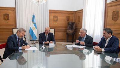 Guillermo Francos recibió a tres gobernadores y activó el traspaso de obras públicas a las provincias