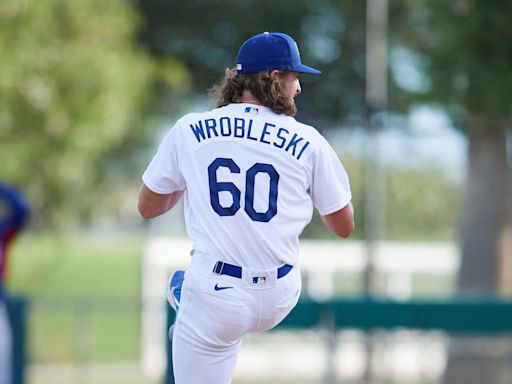 Dodgers expected to call up fast-rising prospect Justin Wrobleski