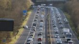 M32 crash leaves traffic queuing through Bristol