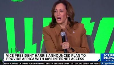 Vice President Kamala Harris shares plans to bring internet access to 80% of Africa (Scripps News)