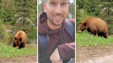 Reckless tourist sparks outrage after tempting fate for ‘bear selfie’: ‘These aren’t domesticated animals…’