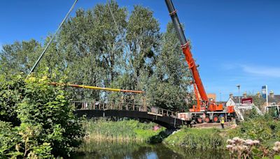 Council removes 'dangerous' footbridge