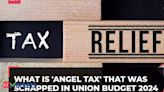 What is 'Angel tax' that was scrapped in Union Budget 2024