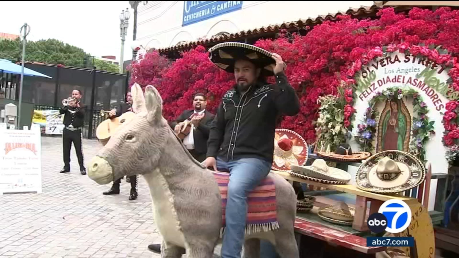 LA council to consider motion on future of iconic Olvera Street burro stand