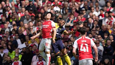 Arsenal keeps up Premier League title push with 3-0 win over Bournemouth