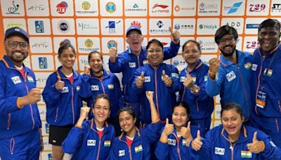 India stun Paris Olympics bronze medallists South Korea to reach semi-finals of Asian Table Tennis Championships, medal assured