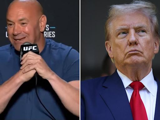 Dana White reveals what Donald Trump told him ONE HOUR before debate