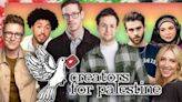 Influencers se unen en live para recaudar fondos en apoyo a Palestina