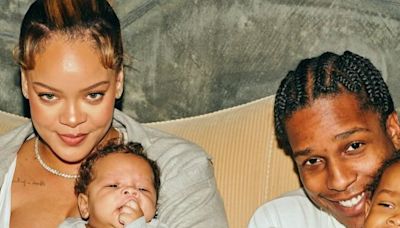 Rihanna e A$AP Rocky encantam a web com as fotos do aniversário do filho