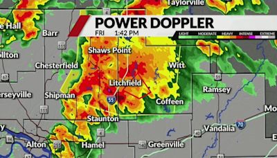 Severe weather around St. Louis region to start Memorial Day weekend