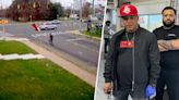 Video captures Connecticut barbers rushing out door to stop child from wandering into traffic