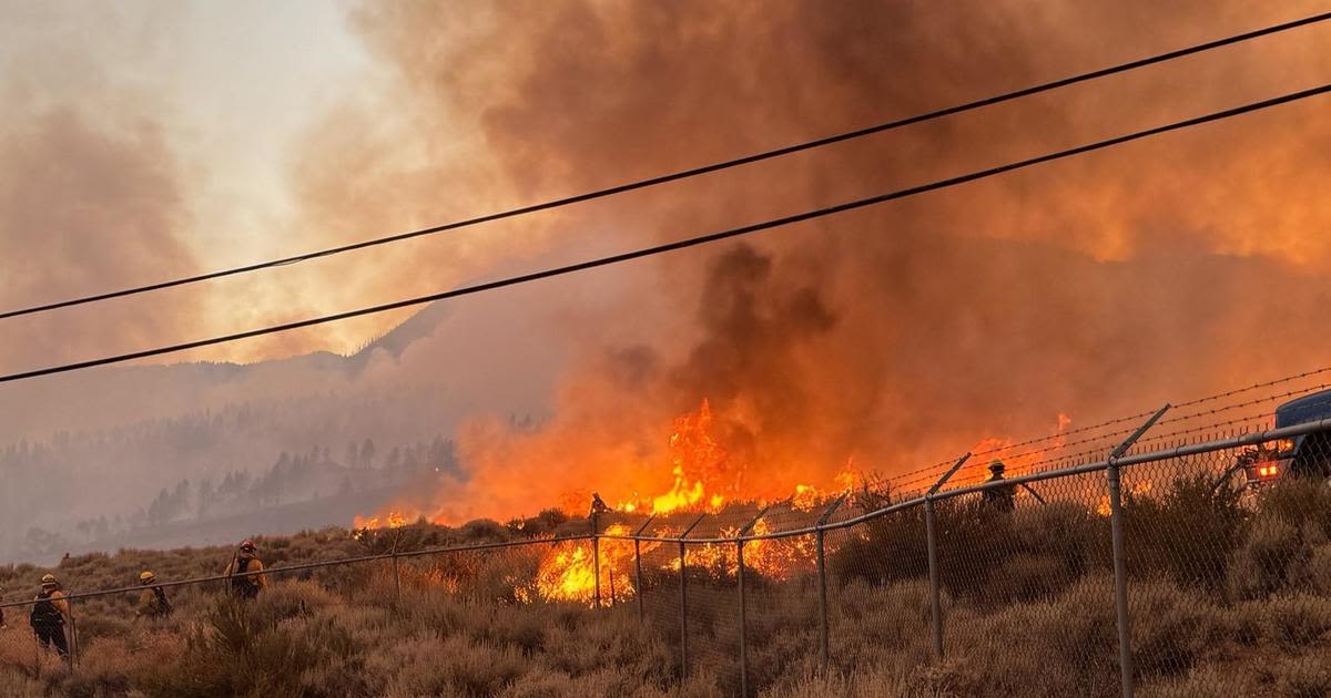 Davis Fire burns 4,700 acres near Reno; 12,000+ evacuated, no containment