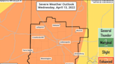 Central, southern Indiana weather forecast: Damaging 70 mph winds, tornadoes possible