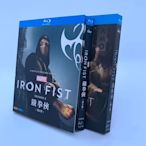 現貨直出促銷 BD藍光碟 高清美劇 鐵拳俠 1-2季 Iron Fist 4碟盒裝 樂海音像