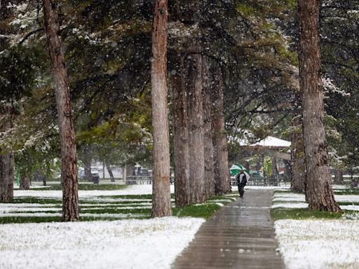 May storm clobbers Utah, delivering snow, rain and wind