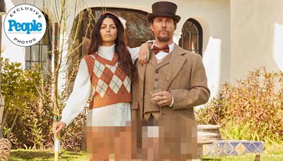 Camila and Matthew McConaughey Go Pantless (Again!) to Play Croquet in Cheeky Campaign for Their Pantalones Tequila