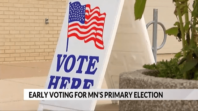 Early voting for Minnesota's primary election begins