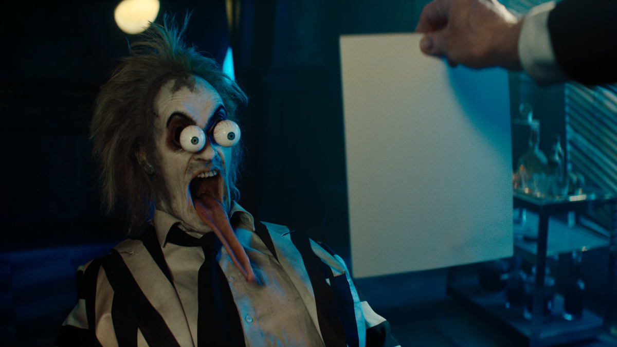 Beetlejuice Beetlejuice New Trailer Shows Off More of the Sequel's Plot and Practical Effects