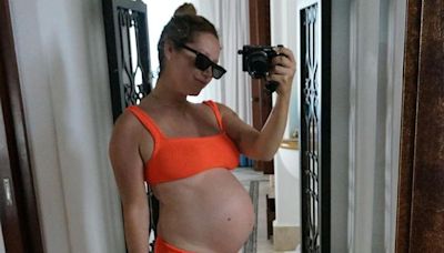 Pregnant Ashley Tisdale Poses in Neon Bikini as She Shares Snaps from Babymoon: 'Trip Was a Success'