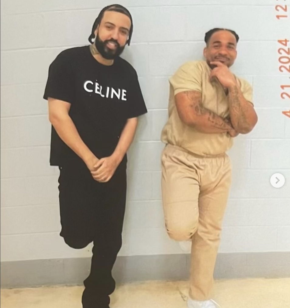 The Source |French Montana Poses For Pics With Max B During Prison Visit