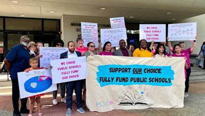School choice is diverting funds from traditional Miami-Dade public schools, say activists