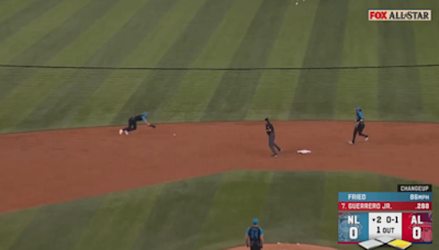 A mic'd-up Trea Turner made an amazing diving play during the 2024 MLB All-Star Game and his Phillies teammates loved it