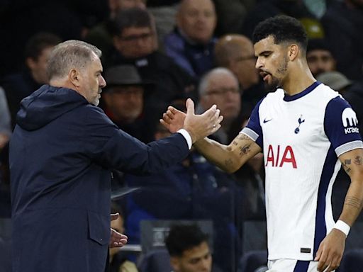 Tottenham Hotspur boss Ange Postecoglou pleased with Dominic Solanke’s progress after Qarabag win