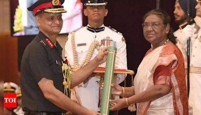 AIIMS Raipur Director Lt Gen Ashok Jindal conferred Param Vishisht Seva medal | India News - Times of India