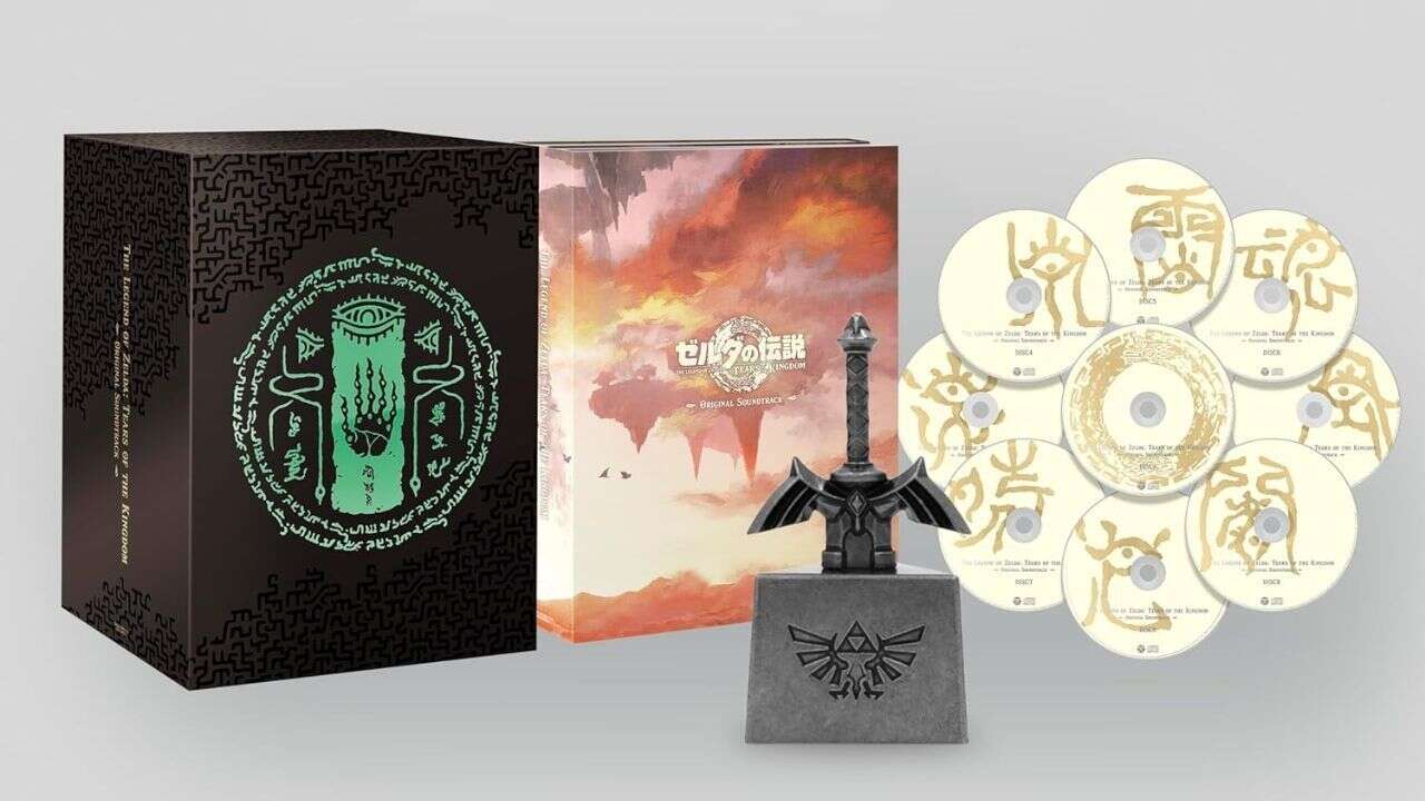 Zelda: Tears Of The Kingdom Collector's Edition Soundtrack Preorders Live At Amazon