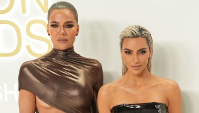 Khloé Kardashian Calls Out Sister Kim's ‘Double-D Door Knockers’ While Rocking SKIMS’ Viral Nipple Bra