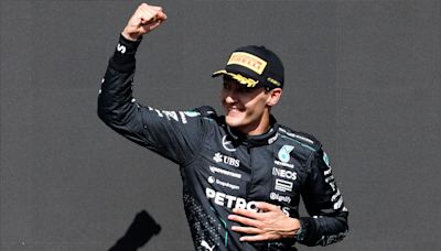 George Russell pips Lewis Hamilton as Mercedes secure one-two at Belgian GP