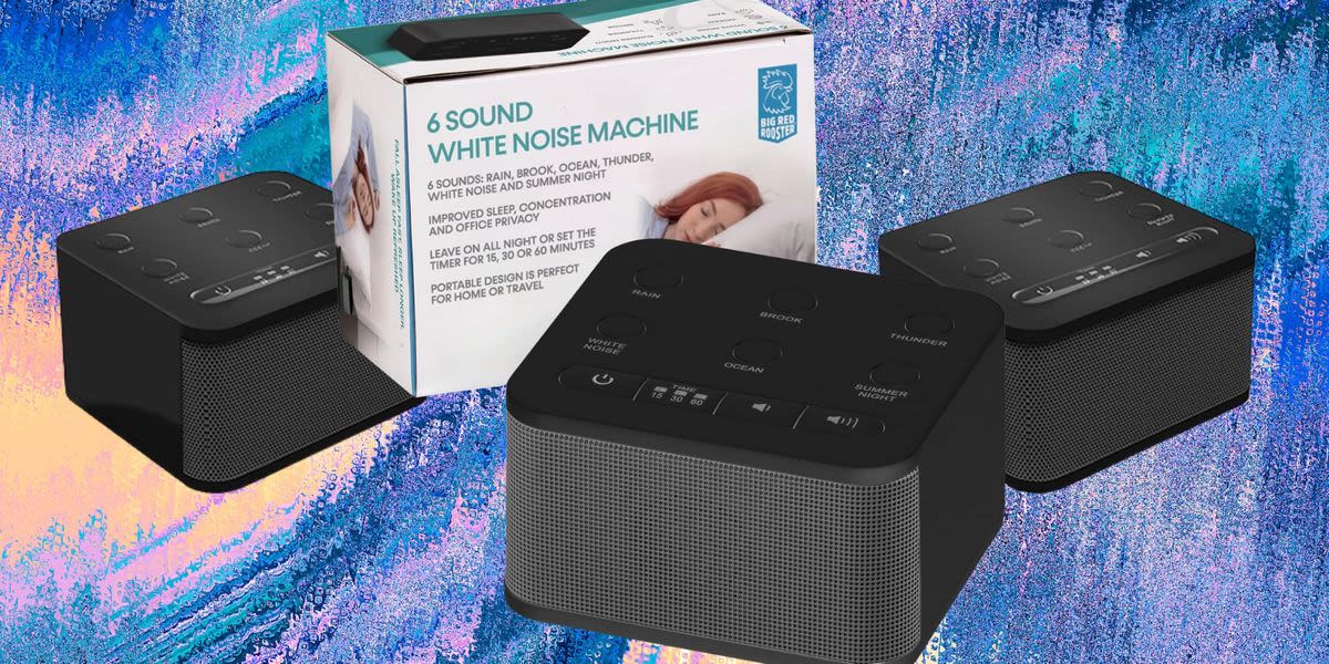 This Beloved White Noise Machine Promises Better Sleep For Under $15