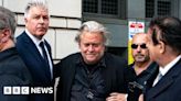 Steve Bannon: Ex-Trump aide ordered to prison