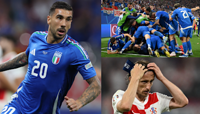 ...Zaccagni's last-second stunner sends Italy into the last 16 of Euro 2024 and effectively ends Luka Modric's Croatia career | Goal.com Singapore