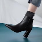 DANDT  2018秋冬新款側位鏈簡約馬丁靴(OCT 09 B745) 同風格請在賣場搜尋 REG 或 歐美鞋款