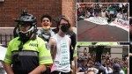Anti-Israel marchers toss fake blood at human-rights float and block street, grinding NYC Pride parade to a halt