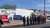 Wildwood Firefighters Salute Trump as Caravan Enters New Jersey Seaside Resort