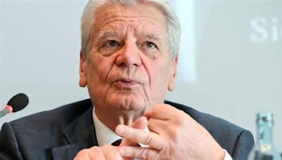 Gauck hält Laudatio auf Nawalny in Dresden