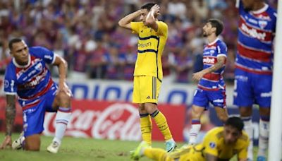 Boca tuvo 12 minutos para el olvido y sufrió un gran golpe al ser goleado por Fortaleza en Brasil