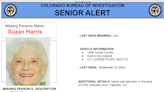 Search underway for missing Palisade woman, 77-year-old Suzan Harris