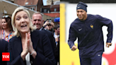 Remarkable that French players like Mbappe spoke out against Le Pen - Times of India