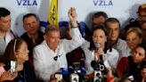 María Corina Machado dice que el "nuevo presidente electo" es Edmundo González Urrutia