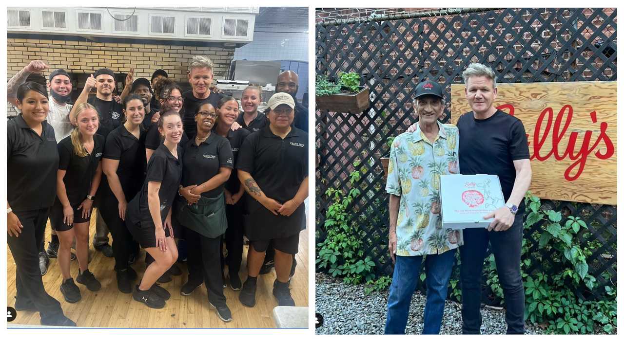 'Hell's Kitchen's' Chef Gordon Ramsey Visits 2 New Haven Pizzerias