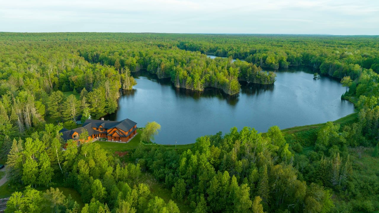 Jewel of the North: 640-acre U.P. property with spacious home on private lake for sale