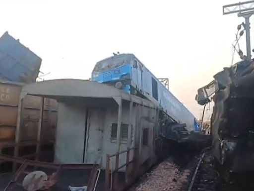 Punjab Rail Accident: Goods Train Collided Near Madhopur; 2 Injured